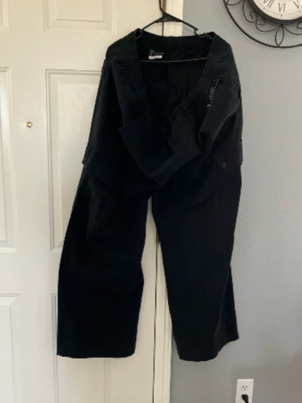 NWT Original Use Black Cargo Style Utility Pants Size XXL